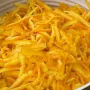 Консервированные корки апельсина нарезка полосками