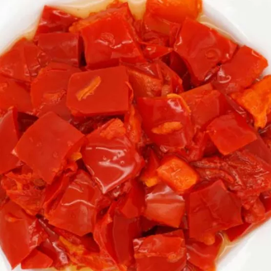Перец сладкий нарезка кубиками