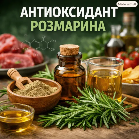 Натуральный антиоксидант розмарина